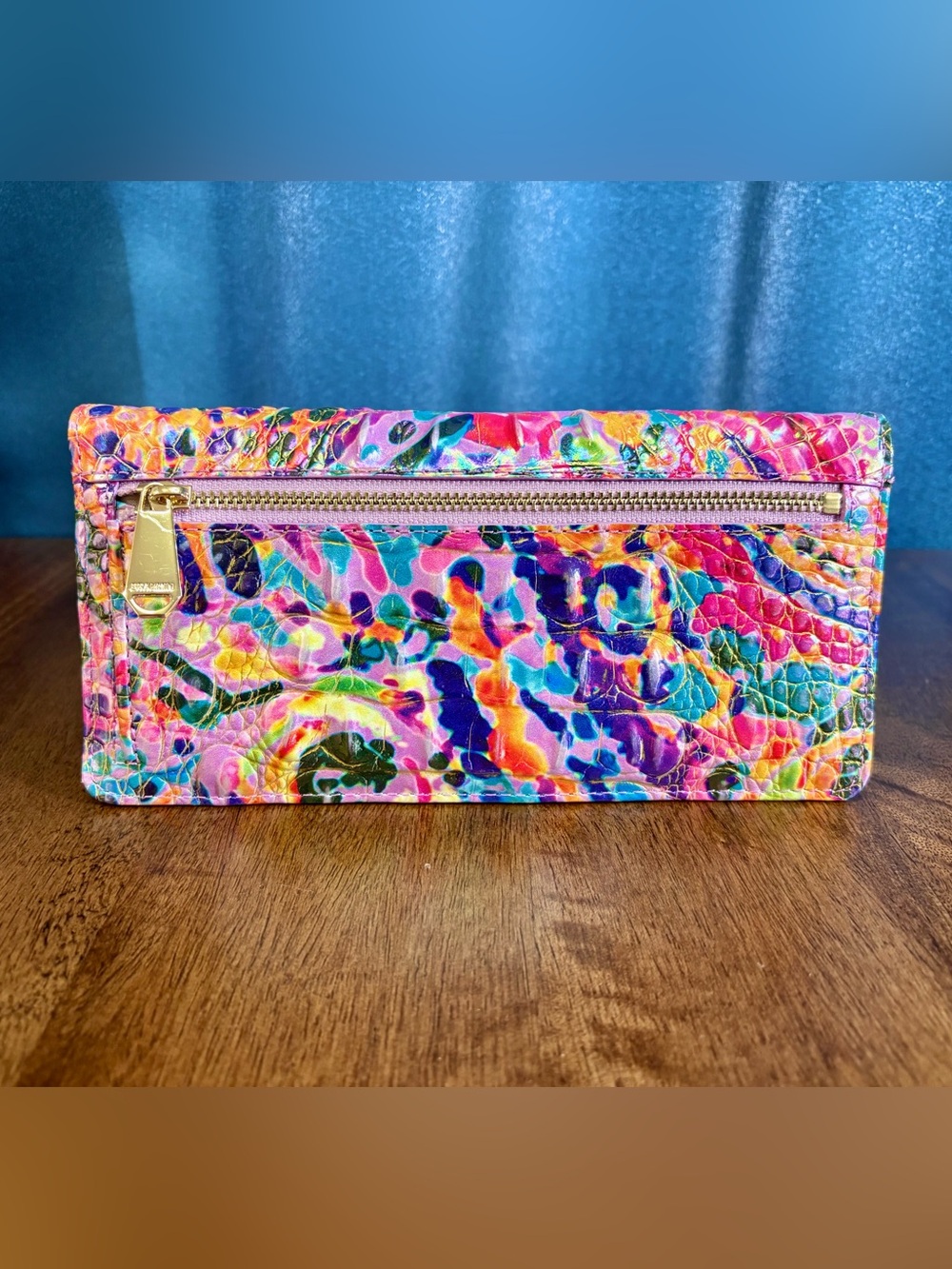 **SOLD**Brahmin NWOT Ady - Rainbow Reef - Iridescent - Holographic - FRONT EYE - Picture 3 of 13